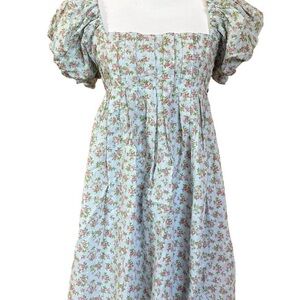BeBop Blue Floral Dress